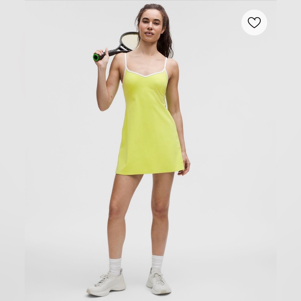 Lululemon SourGrape Sweetheart Mini Dress